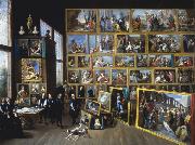 Archduke Leopold William in his Gallery in Brussels-p